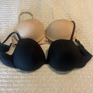 SKIMS Black and Tan Bras